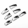 1 Set Chrome Window Glass Lift Button Cover Trim Decal For Mercedes For Benz E W212 C W204 GLK X204 ML GL W166 X166 Class