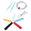 20pcs New Earphone Mouse Fastening  Nylon Ties Management Cable Organizer Wire Protector