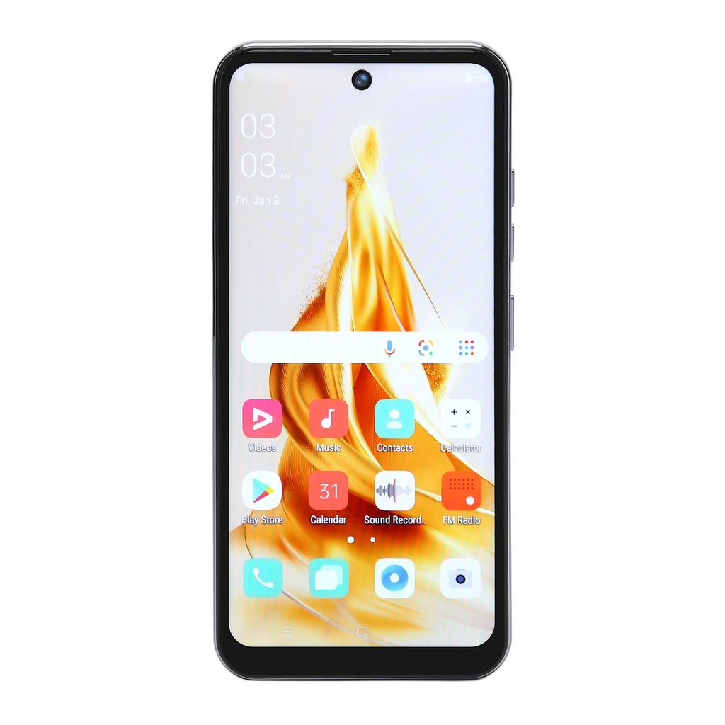 HD Экран Мобильный Телефон 6.6 дюйма 4G 6 ГБ ОЗУ 128 ГБ ПЗУ 7000 мАч 8 МП 24 МП Разблокировка по Лицу Смартфон для Android 13