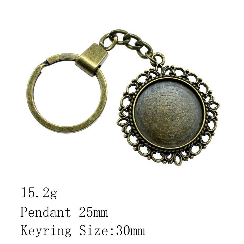 Брелок ко Дню святого Валентина, круглый стеклянный кабошон, подставка для ключей, брелки для ключей, принадлежности для творчества, цепочка для женщин