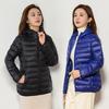Padded Clothes Women's Hooded Autumn and Winter New Light Down Padded Clothes Loose Short Jacket Large Size Padded Jacket