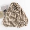 British Style Scarf Women's Winter High  End New Autumn and Winter Thickening Versatile Atmosphere Warm Scarf