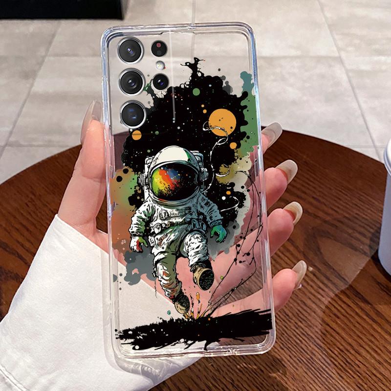 Для Samsung Galaxy S21 Ultra Чехол Samsung S21 FE Чехлы Мягкая Задняя Крышка из ТПУ Для Samsung S21 Plus S21+ Чехол Кролик Кошка Чехол для Телефона
