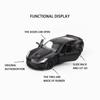 1:36-масштабная модель Chevrolet Corvette C7 из сплава, литая под давлением, суперспортивная модель автомобиля, имитация металлического кузова автомобиля с откатом, детские игрушки