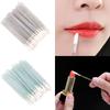 Disposable Lip Brushes 50pcs Makeup Lipstick Applicators Soft Portable Beauty Tools for Lip Gloss Application