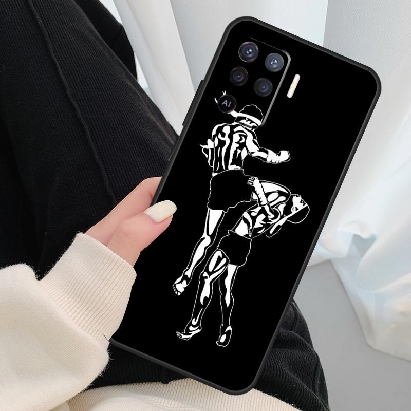 Muay Thai Fight Boxing Case For Oppo A54 A74 A94 A18 A57 A17 A77 A38 A58 A78 A98 A80 A60 A40 A96 A76 A16 A15 A5 Pro