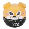 Mechanical Kitchen Timer Cute Dog Manual Counters for Home Cooking Reminder Tool(Khaki)