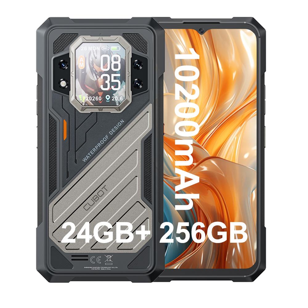 Cubot KINGKONG X Pro, защищенный смартфон, Dimensity 8200, 4 нм, 3,1 ГГц, 144 Гц, экран 6,72 дюйма, 10200 мАч, 12 ГБ/24 ГБ ОЗУ+256 ГБ ПЗУ, телефон 5G