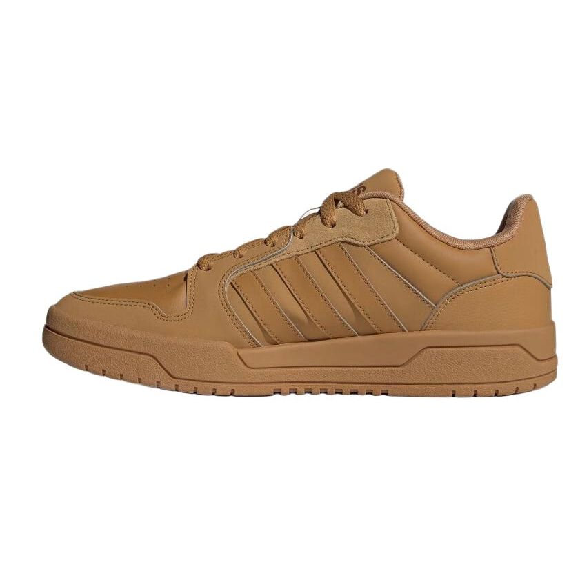 adidas Forum Искусственная кожа Повседневные Универсальные Прочные Низкие Кеды для скейтбординга Унисекс Кроссовки Земляной оттенок ID6053