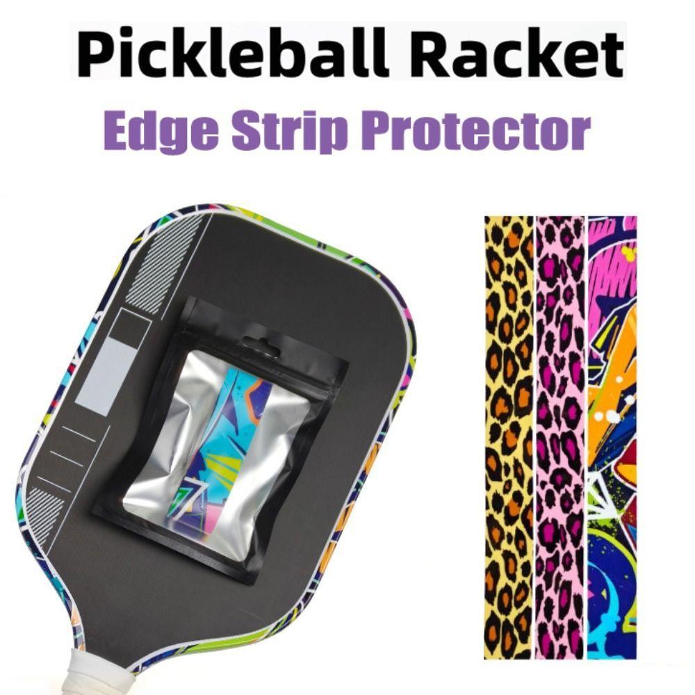 High Elastic Pickleball Racket Edge Sticker 16mm Paddle Head Edge Tape Tournament Use