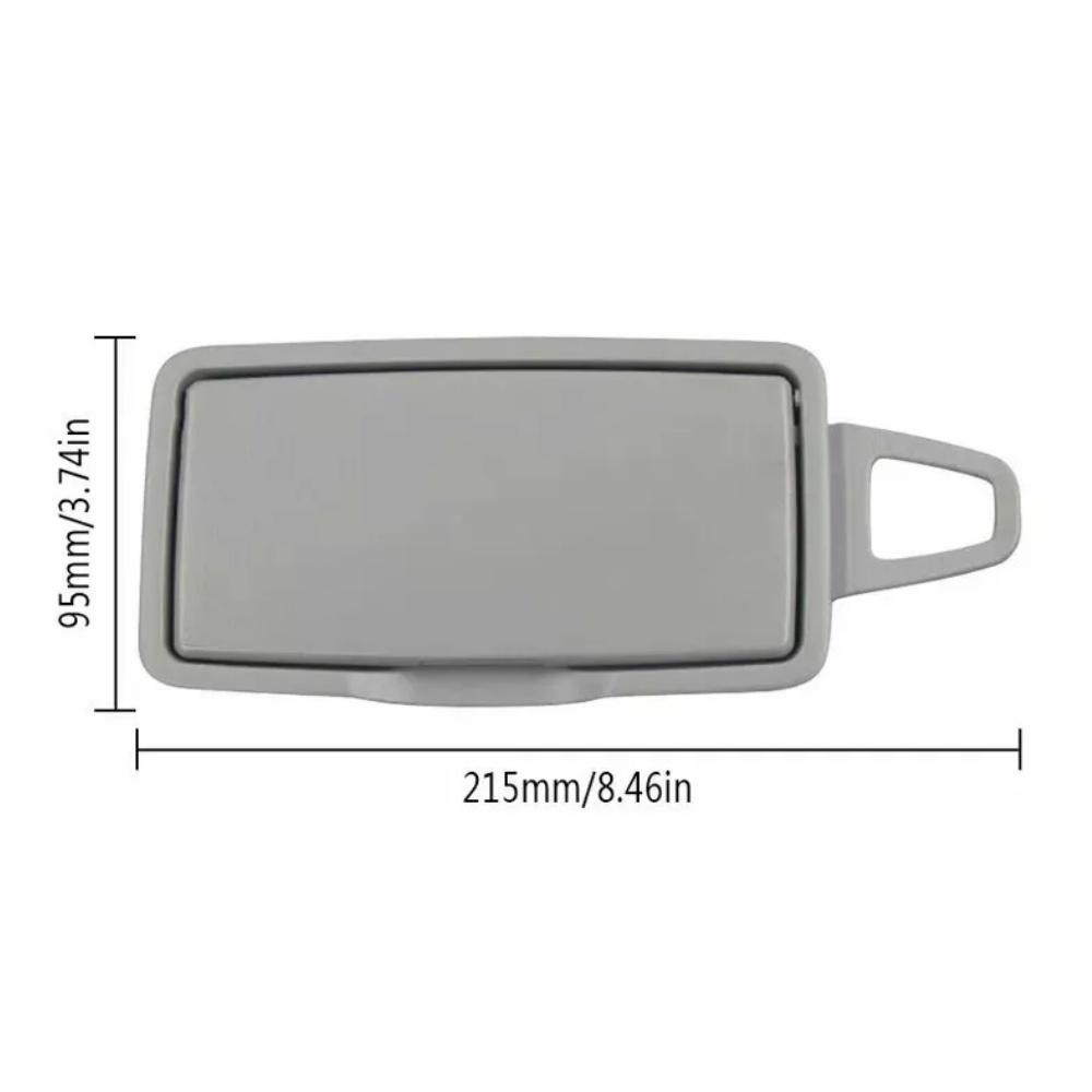 For 2015-2021 Mercedes-Benz C-Class W205 GLC W253 Left Side Sun Visor Cover Gray