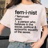 Футболка Feminist Girl Power Tee Feminism Graphic Summer Feminism T Shirt Top Harajuku Женская футболка