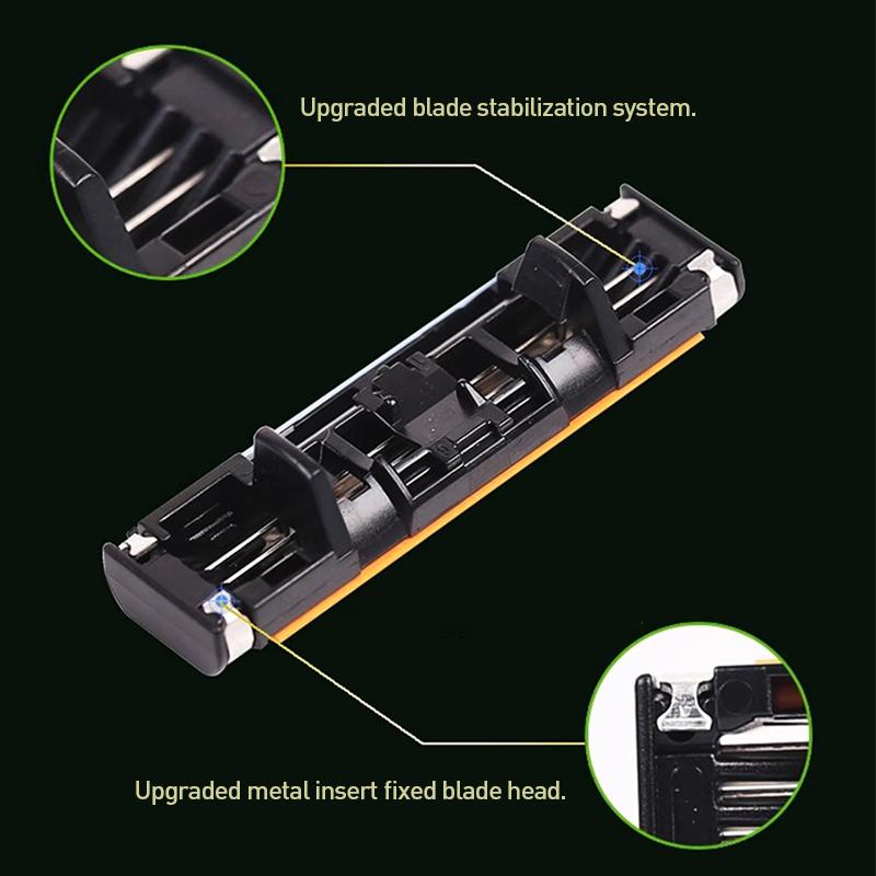 Gillette Бритва мужская Vector 3 1 ручка 4 бритвенные головки сменные лезвия