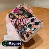 Модный прозрачный чехол Becky G из ТПУ с поддержкой MagSafe для iPhone 17 16 15 14 13 12 11 Air Pro Max Plus Mini, цветной чехол