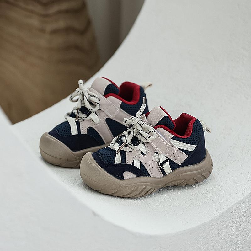 Korean-style fashionable versatile girls' sneakers, new autumn children's shoes, boys' soft-soled comfortable sports casual shoes