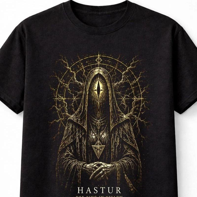 Hastur King In Yellow Lovecraft Cosmic Horror Unisex TShirt