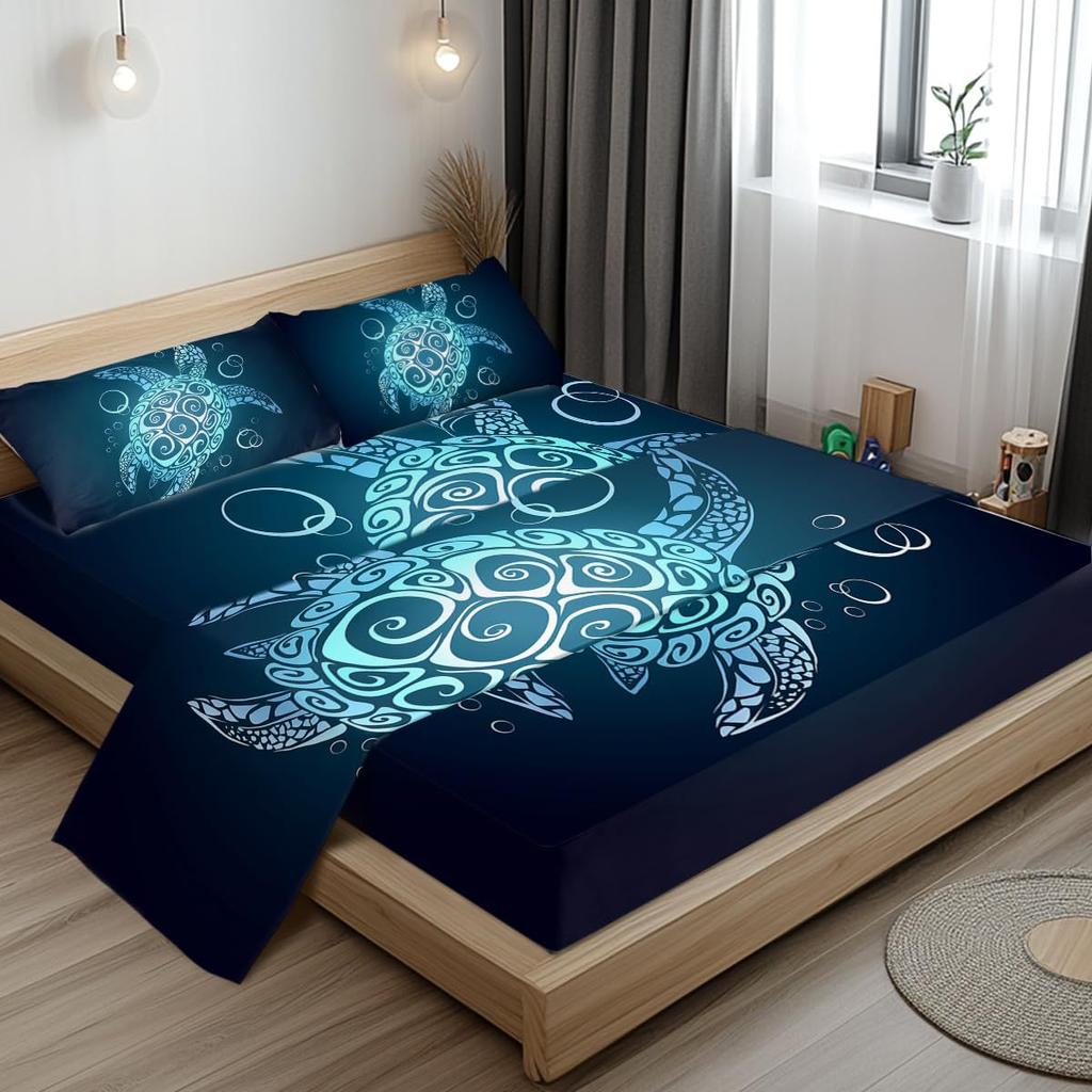 Богемный розовый узор Простыня Набор из четырех предметов Постельное белье Спальня Общежитие Постельная принадлежность Декор