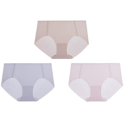 Женские бесшовные хлопковые боксеры Aimer со средней посадкой (3-Pack)