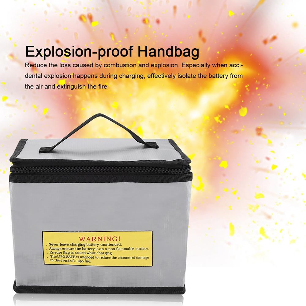 Waterproof Battery Safe Bag Fireproof Material Battery Protective Case