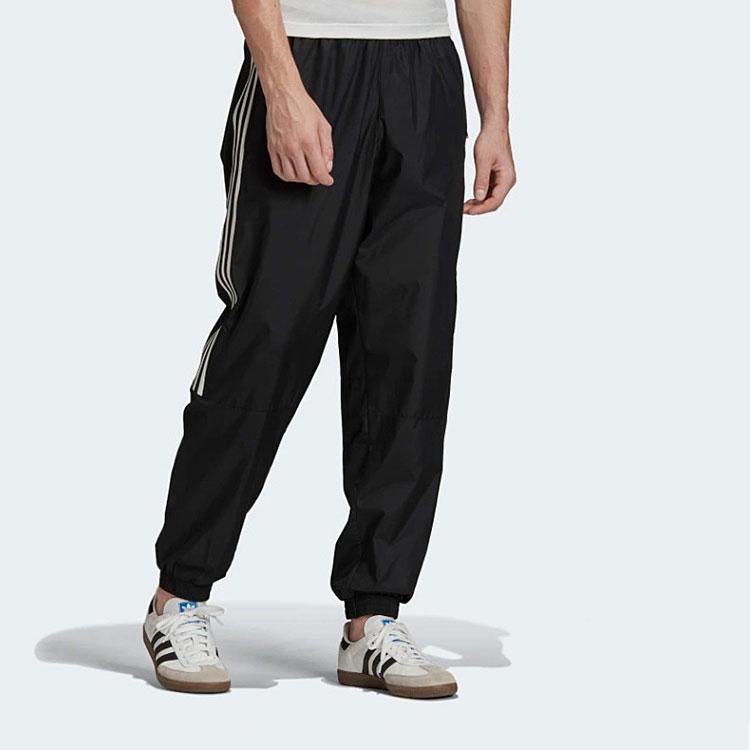 adidas Спортивные брюки Originals Lock Up, классические мужские брюки в полоску, черные, FM9886