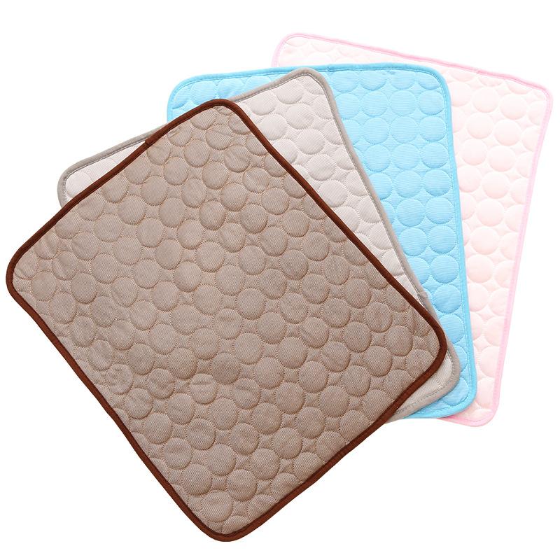 Коврик для домашних животных Ice Mat Summer Dog Mat Ice Silk Mat Dog Nest Cat Nest Cooling Mat Pet Supplies
