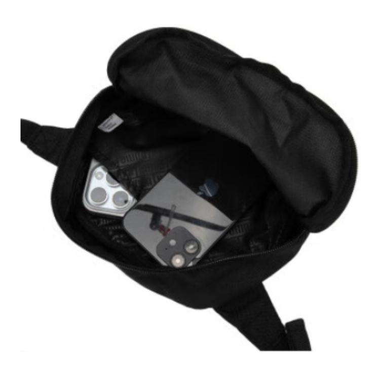 New PUMA Fabric Fanny Pack, Sling Bag, Shoulder Bag, Crossbody Bag Regular Unisex Black 079954-01
