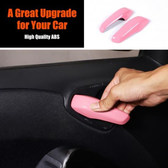 Розовая накладка на ручку внутренней двери для Benz Smart Fortwo 451 2010-15