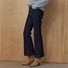 Невыцветающие эластичные джинсовые брюки bootcut