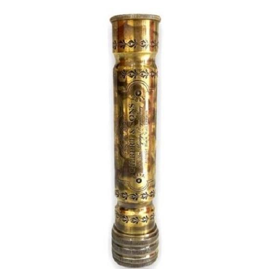 Nautical Antique Brass Kaleidoscope Marine Collectible Gift