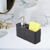 Liquid Soap Dispenser with Sponge Holder Countertop Dish