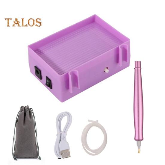 Электрическая ручка для алмазного искусства, перезаряжаемая вакуумная ручка, инструмент для искусственного алмазного искусства с сумкой для хранения для рукоделия в области алмазного искусства