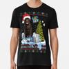 Chocolate Labrador Santa Hat Ugly Christmas T-Shirt S-5XL Best T-Shirt