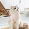 Denim Splicing Traction Skirt Spring and Summer Thin Cat Dress Anti-hair Silver Gradient Clothing Pet Clothes