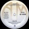 12-дюймовая пластинка FALCO - Jeanny SP12191 A&M Records 1986 США Танцевальная и Электронная Б/У