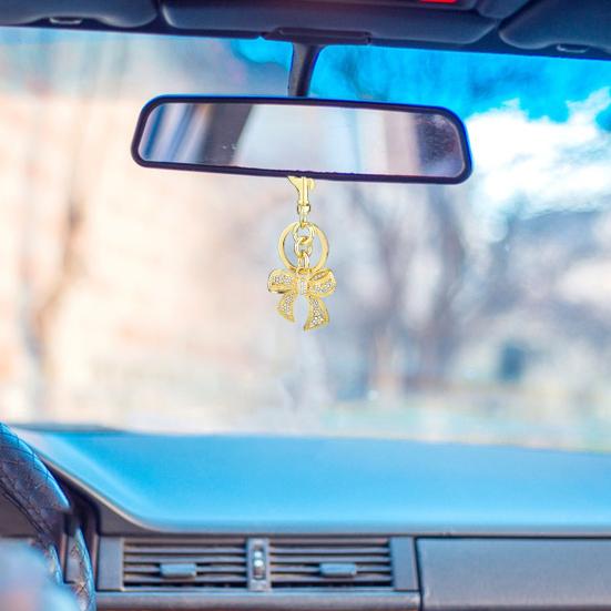 Брелок с бантом из стразов, блестящий шарм для сумки, шарм для сумки, брелок с бантом и кольцом для ключей для сумок, рюкзаков, женский подарок