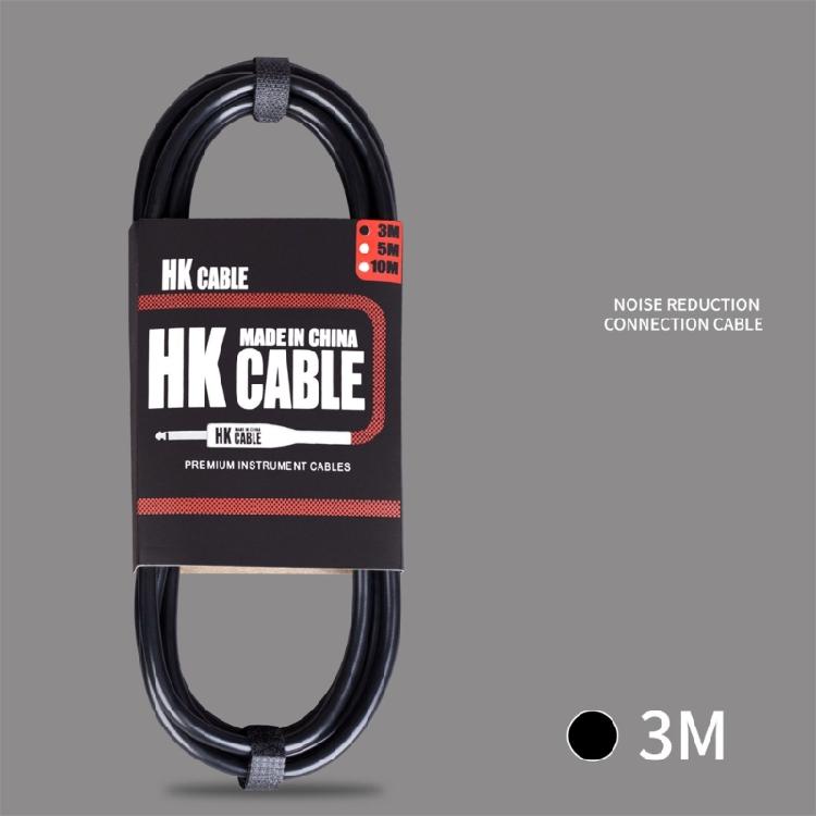 Guitar Instrument Cable Professional Keyboard Cable 6.35mm Electric Instrument Cable for Electric Guitar Bass Keyboard