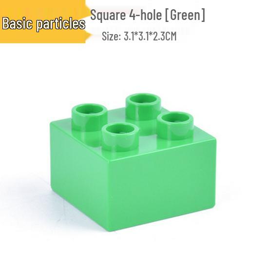 Совместимые крупные кубики LEGO DUPLO 2x2 и аксессуары для детских конструкторов