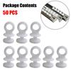 Tools Curtain Track 50X Curtain Fit For Camper Motorhome