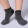 1 Pair Breathable Unisex Men Women Socks Sports Ideal For Five 5 Finger Toe Shoes Sale Solid Mesh Socks Men 2024