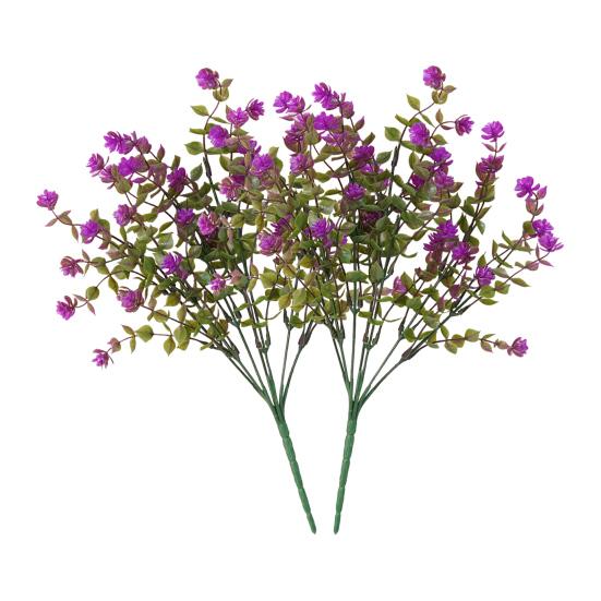 2 шт. наружные искусственные цветы реалистичные устойчивые к ультрафиолетовому излучению искусственные растения искусственные цветы