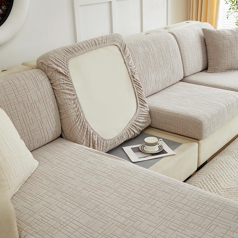 1 шт. Жаккардовый эластичный чехол на подушку дивана, эластичная посадка, мягкий, моющийся чехол для дивана для гостиной, чехол для подушки дивана, домашний декор