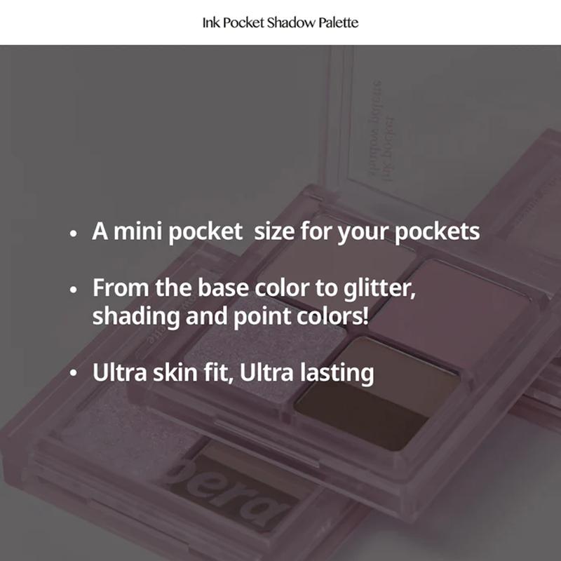 CLUB CLIO PERIPERA Ink Pocket Shadow Palette (7 Options)