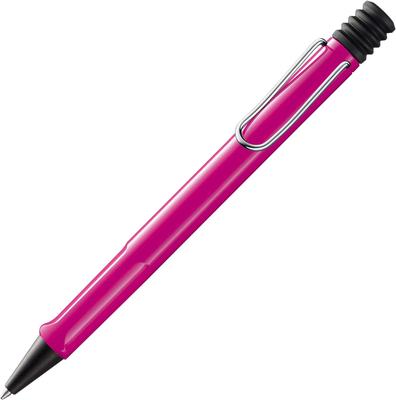 Lamy Шариковая ручка Safari Pink Эргономичная ручка Ширина линии M Удобна для длительного письма Изготовлена из прочного пластика ASA Включает большую емкость
