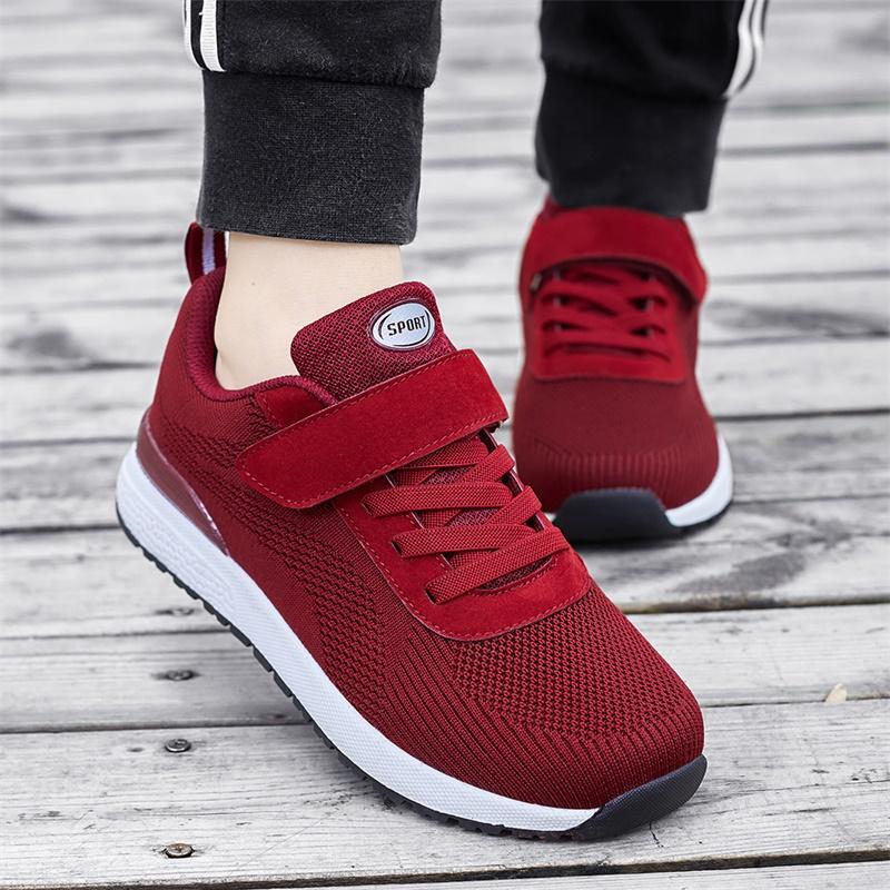 New Men's and Women's Sports Shoes Middle-aged and Elderly Casual Breathable Anti-slip and Wear-resistant Zapatillas Hombre