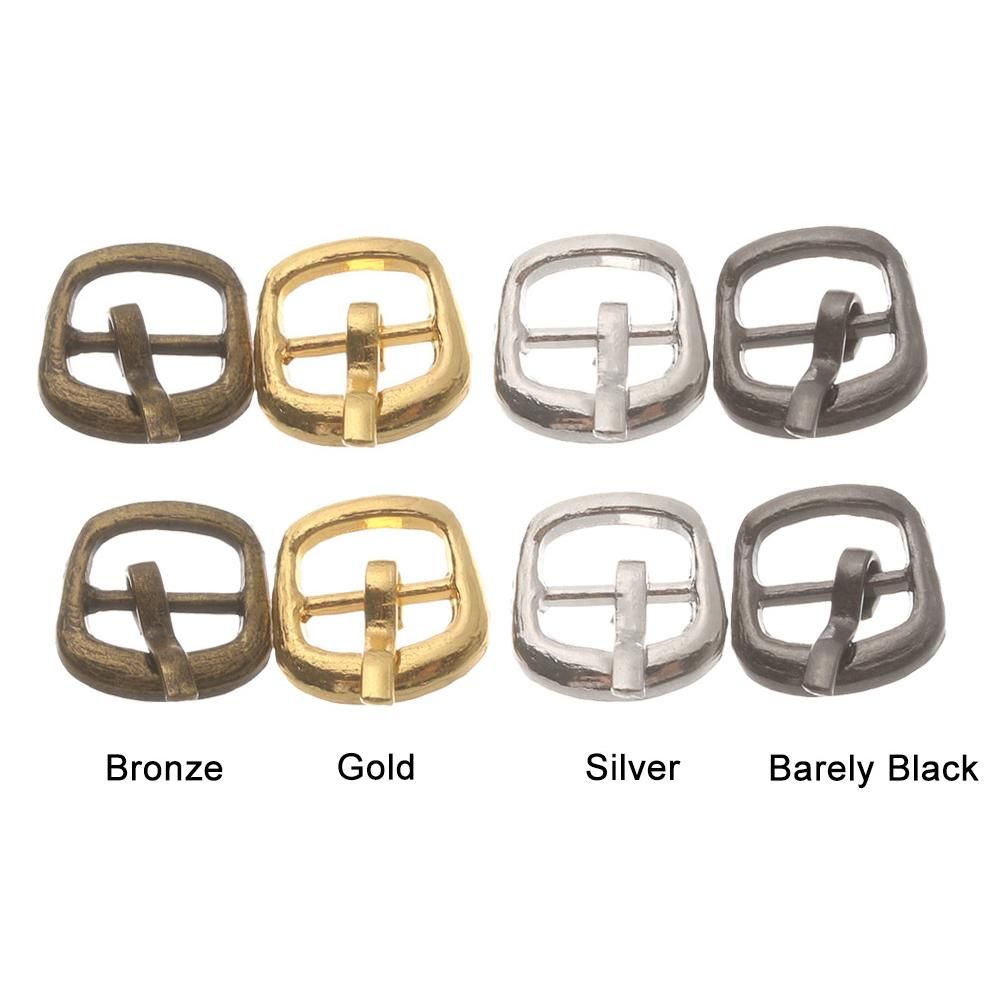 7mm 4 Colors Stuffed Toys Doll Bags Accessories Tri-glide Buckle Diy Dolls Buckles Belt Buttons