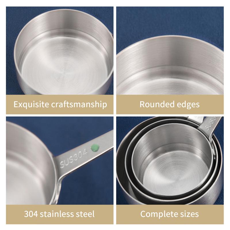 304 Нержавеющая сталь Соусник Стаканчик С Ручкой Мини Соусник Для Вечеринки Банкета Пикника Соус Приправы Чаши Главная
