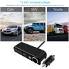 4 Way Multi Socket Car Cigarette Lighter Splitter USB Charger Adapter 12V 24V