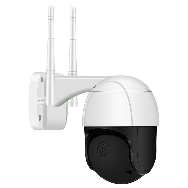 1080P Wi-Fi PTZ уличная IP-камера двустороннее аудионаблюдение 4-кратный цифровой зум красочное ночное видение высокоскоростная купольная беспроводная PTZ-камера домашней безопасности