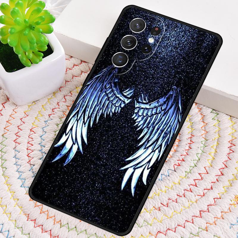 Изысканный чехол для телефона 'Крылья' для Samsung Galaxy note 10 pro S26 Ultra S23 S24 FE S25 S21 S22 PLUS ударопрочный