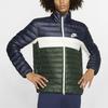 NIKE Sportswear Stand Collar Woven Jacket Men's Blue Green BV4686-451